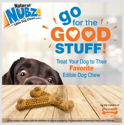 Show full view: Nylabone Natural Nubz Chicken Dog Treat, Large, 18 count slide 7 of 11