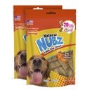 Nylabone Natural Nubz Chicken Dog Treat, Large, 40 count