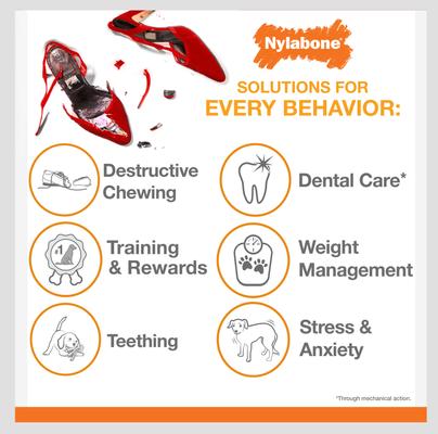 Show full view: Nylabone Nubz Large Chicken Treats, 16 count + Power Chew Pretzel Chew Toy slide 4 of 9