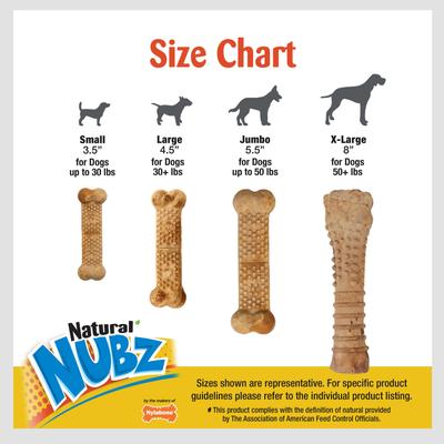 Show full view: Nylabone Nubz Turkey & Sweet Potato Flavored Puppy Chew Treat, 8 count slide 5 of 11