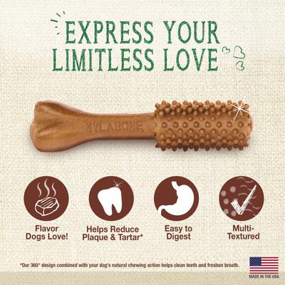 Show full view: Nylabone Nutri Dent Filet Mignon Flavored Dog Dental Chews, Medium, 40 count slide 4 of 12