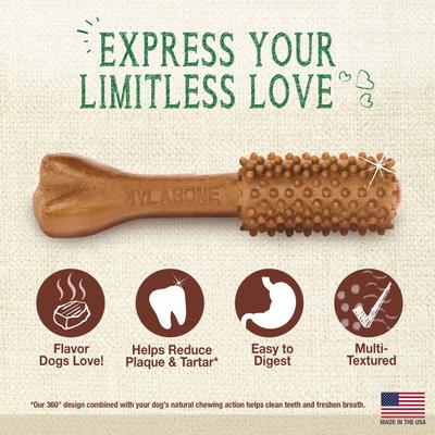 Show full view: Nylabone Nutri Dent Filet Mignon Flavored Dog Dental Chews, Regular, Large, 20 Count slide 6 of 13