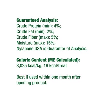 Show full view: Nylabone Nutri Dent Mini Limited Ingredients Fresh Breath Natural Dental Dog Treats, 78 count slide 7 of 12