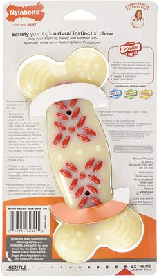 Show full view: Nylabone Power Chew Action Ridges Chew Toy Bacon, X-Large slide 9 of 13