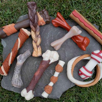 Show full view: Nylabone Power Chew Alternative Braided Bully Stick Bully Dog Chew Toy, Large  slide 7 of 13