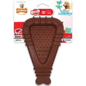 Nylabone Power Chew Arch Bone Dog Dental Chew Toy Beef, Large