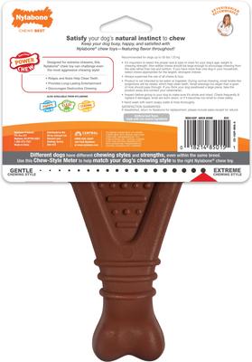 Show full view: Nylabone Power Chew Arch Bone Dog Dental Chew Toy Beef, Large slide 6 of 11