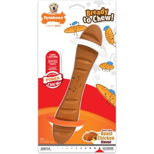 Nylabone Power Chew Baguette Dog Toy Chicken, Large 
