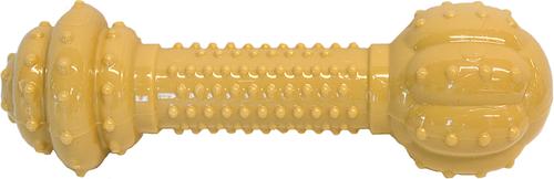 Show full view: Nylabone Power Chew Barbell Peanut Butter Flavored Dog Chew Toy, Medium slide 2 of 11
