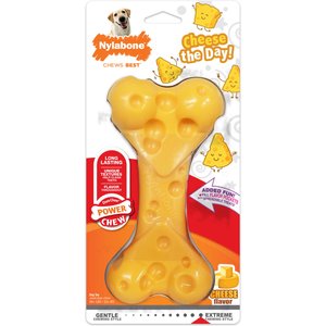 Nylabone Power Chew Cheese Dog Toy, Large