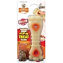 Nylabone Power Chew Chicken Flavored Knuckle Bone & Pop-In Treat Toy Combo Dog Chew Toy, Large