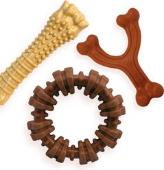 Nylabone Power Chew Customer Favorites Dog Chew Toy Bundle Customer Favorites Bundle Variety, Large 