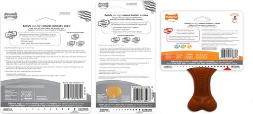 Show full view: Nylabone Power Chew Customer Favorites Dog Chew Toys Bundle, Brown, Small slide 8 of 10