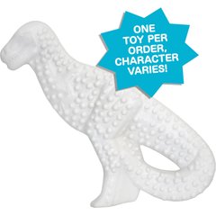 Nylabone Power Chew Dental Chew Chicken Flavored Dinosaur Dog Chew Toy, Character Varies, Large 