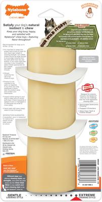 Show full view: Nylabone Power Chew Giant Marrow Dog Bone Alternative, Beef Flavor, Large slide 7 of 13