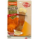 Nylabone Power Chew Marrow Bone Alternative Dog Chew Toy, Marrow Beef, Large