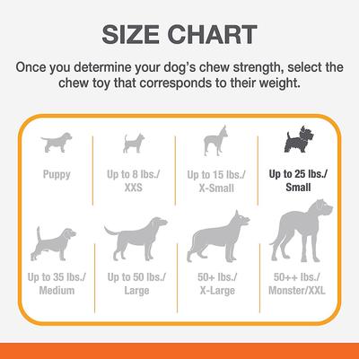 Show full view: Nylabone Power Chew Original Flavored Dog Chew Toy, Small slide 6 of 14