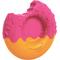Show in main carousel: Nylabone Power Donut Bacon Glazed Flavor Tough Dog Chew Toy, Pink, Large/Giant slide 2 of 12