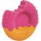 Show in main carousel: Nylabone Power Donut Bacon Glazed Flavor Tough Dog Chew Toy, Pink, Medium/Wolf slide 2 of 12