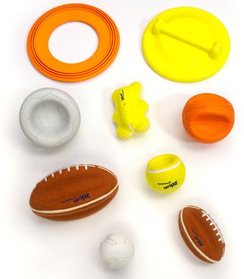 Show full view: Nylabone Power Play Basketball B-Ball Gripz Dog Toy, Medium slide 7 of 11