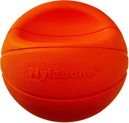 Show full view: Nylabone Power Play Basketball B-Ball Gripz Dog Toy, Medium slide 9 of 11