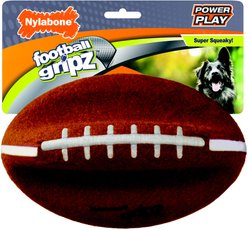 Nylabone Power Play Football Gripz Dog Toy, Large