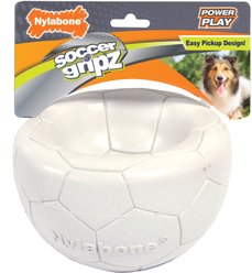 Nylabone Power Play Gripz Soccer Ball Dog Toy, Medium