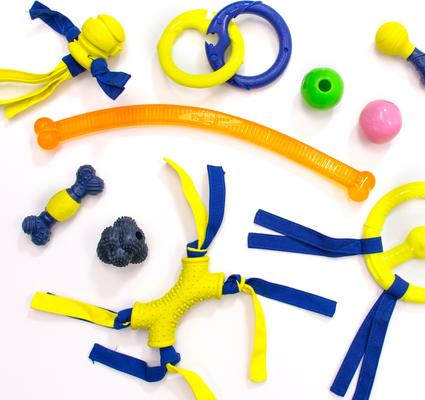 Show full view: Nylabone Power Play Rubber Fetch-a-Bounce Dog Toy, Small slide 9 of 11