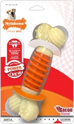 Nylabone PRO Action Dental Power Chew Durable Dog Toy Bacon, Large 