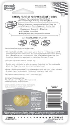 Show full view: Nylabone PRO Action Dental Power Chew Durable Dog Toy Bacon, Medium slide 8 of 14