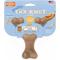 Show in main carousel: Nylabone Puppy Gourmet Style Strong Chew Wishbone Peanut Butter Dog Toy, Brown, Small/Regular slide 1 of 12