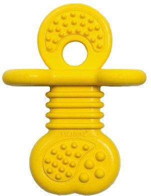 Show full view: Nylabone Puppy Rubber Teether Vanilla Yellow, Small slide 10 of 14