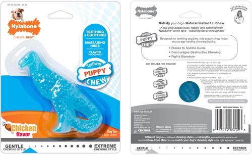 Show full view: Nylabone Puppy Starter Pack Chew Toys & Treat Variety, Small, 6 count slide 8 of 12