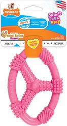 Nylabone Spin Tug & Play Puppy Chew Dog Toy, Pink, Medium