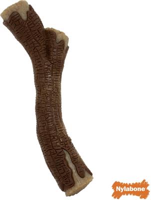 Show full view: Nylabone Strong Chew Real Wood Dog Stick Toy Maple Bacon, X-Large slide 10 of 14