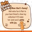 Show in main carousel: Nylabone Strong Rubber Allergen-Free Peanut Butter Flavor Tough Dog Treat Toy, Brown, Medium/Wolf slide 3 of 12