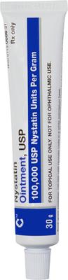 Show full view: Nystatin Ointment, 100,000 units/gm, 30 gm slide 3 of 5