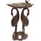Show in main carousel: Oakland Living Handmade Metal Crane Lily Bird Bath, Antique Bronze slide 1 of 7