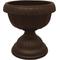 Show in main carousel: Oakland Living Ornate Round Cast Bird Bath & Planter Vase Combo, Brown, 35-in slide 5 of 6