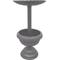 Show in main carousel: Oakland Living Ornate Round Cast Bird Bath & Planter Vase Combo, Grey, 35-in slide 2 of 6