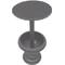 Show in main carousel: Oakland Living Ornate Round Cast Bird Bath & Planter Vase Combo, Grey, 35-in slide 4 of 6