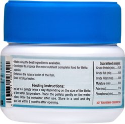 Ocean Nutrition Betta Pellets Fish Food, 2.65-oz jar slide 2 of 6