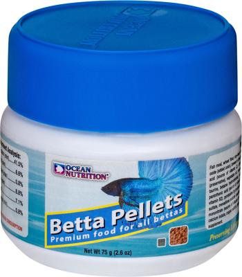 Show full view: Ocean Nutrition Betta Pellets Fish Food, 2.65-oz jar slide 5 of 6