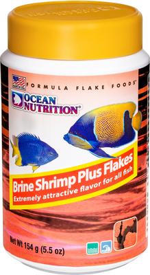 Show full view: Ocean Nutrition Brine Shrimp Plus Flake Fish Food, 5.5-oz jar slide 4 of 5