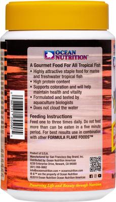 Show full view: Ocean Nutrition Brine Shrimp Plus Flake Fish Food, 5.5-oz jar slide 3 of 5