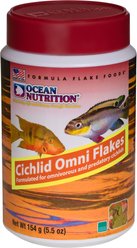 Ocean Nutrition Cichlid Omni Flake Fish Food, 5.5-oz jar slide 2 of 5