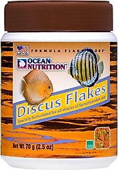 Ocean Nutrition Discus Flake Fish Food, 2.5-oz jar