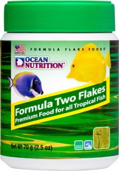 Ocean Nutrition Formula Two Flake Fish Food, 2.5-oz jar