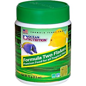Ocean Nutrition Formula Two Flake Fish Food, 2.5-oz jar