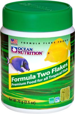 Show full view: Ocean Nutrition Formula Two Flake Fish Food, 2.5-oz jar slide 3 of 4